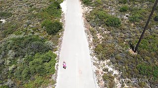 Hitchhiker Peeing 3 Times Through The Window Of A Moving Car