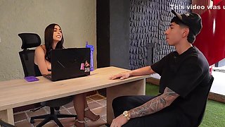 Esteban Gamboa And Alicia Trece In Want To Keep Your Job? Fuck Your Bosss Perfect Ass Nonstop