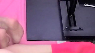 British Femdom MILF Helps Her Boys Train on 2 Fucking Machines