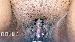 Stepmom pissing same time stepson put finger