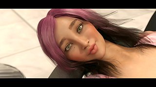 Steamy food battles with mom in summertime saga