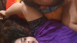 First Night of a newly married desi beautiful girl with addicted husband DesicoupleBd