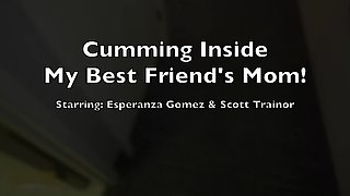 My Friend's Latina Stepmom Seduced Me With Her Gorgeous Body & Huge Boobs While We Were Alone