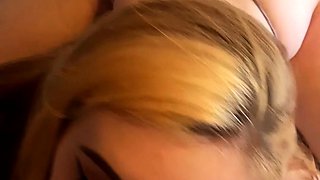 Amateur Blond Give Nice POV Blowjob