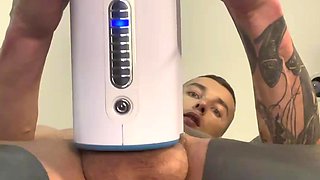 POINT OF VIEW Autoblow Ultra goes WILD on Hoss Kado BWC.