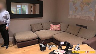 Fucking anal fisting on the audition sofa with Tina Kay - faux agent uk