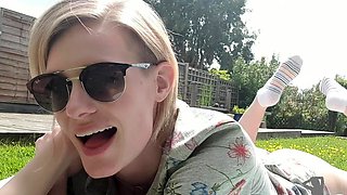 First time anal amateur blondes ass lubed and fingered