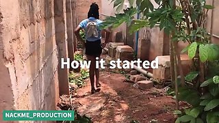 African Couple Fucks Hard - Doggy & Missionary with Blowjob - Homemade HD