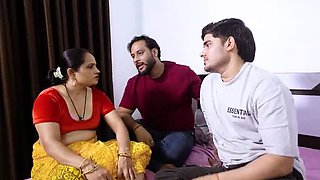 Indian House Owner Hardcore Fucks Maid - Rough Sex, Blowjob, and Pussy Eating in Hindi