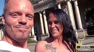 POV Cokchungry MILF cockriding outdoor