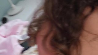 Stepdaddy Puts His Big Cock Inside of Me, and Deflorates My Virging Hole!
