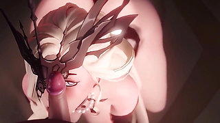 Fatui Sex Party - Extended Version. Genshin Impact's Signora and Arlecchino Get Thoroughly Fucked