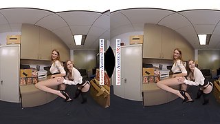 Ashley Lane, Gracie May Green & Stephanie West get kinky with big dicks in virtual reality