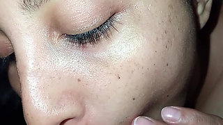 I let him fuck my throat hard until it comes in my mouth and I swallow all his hot milk