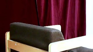 Erin'sBare Breasted Teen Spanking