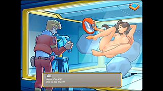 Space rescue with Spicyspy1 in a wild animated adventure