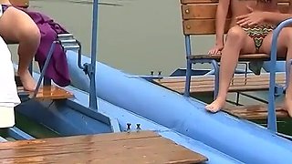 Four Girls, Two Water Bikes - Sweetheartsclassic