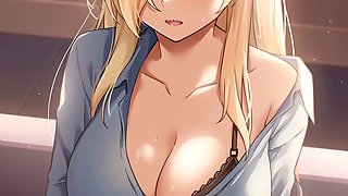 Police babe teases you with her soft kisses and curves in this ASMR experience
