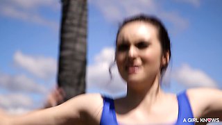 Vanessa Sky's Wild Yoga Threesome Fuels Interracial Heat