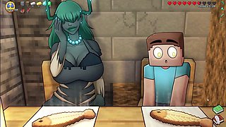 Minecraft hentai with busty WardenGirl featuring all the steamy scenes