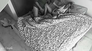 Night Vision Cam Recorded How Stepbrother Visited Stepdaugther Bedroom Late Night