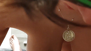 Big tits milf cheating husband with stepbrother