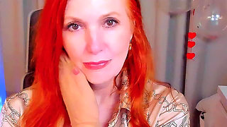 Elegant Mature Redhead Girl Over 50 Erotic Games.