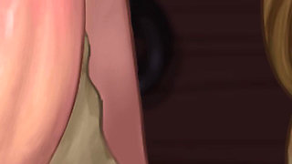 What a legend! - Cock measuring gone wrong! big ass busty blonde teen was too horny so she gave that big cock a blowjob - #4