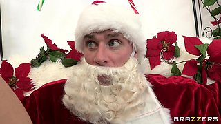 I'm Dreaming Of A White Christmas... On My Face! With Johnny Sins, Lexi Bloom - Brazzers