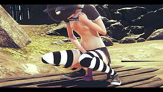 Hentai Uncensored 3D - Kitty Hard Sex - Japanese Asian Manga Anime Game Porn