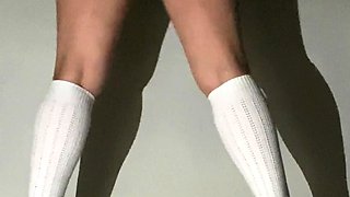 Blonde emo amateur solo masturbation