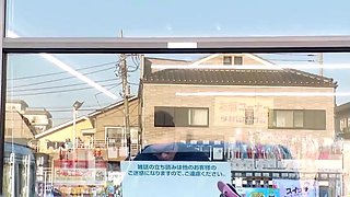 Beautiful Asian with hard nipples blowjob