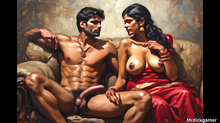 Desi indian bhabhi cheating on honeymoon with hotel manager