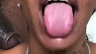 Sexy Ebony Gypsyish Sucking Big Black Cock! Full Video!