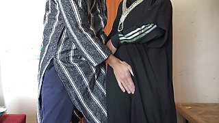 French Husband Wants To Share His Hairy Algerian Cuckold Wife