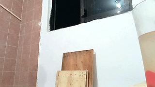 in the kitchen showing her tits to her stepson 2