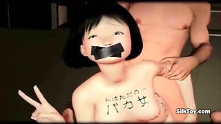 horny small tits animated teen fucked in prison