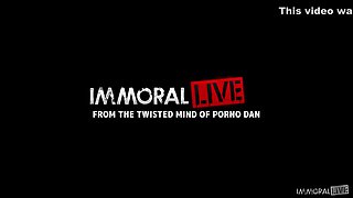 Eliza Eves, Serina Gomez And Mary Bambola In Dean Hammers As Kristy Sucks Matt In Intense Foursome!