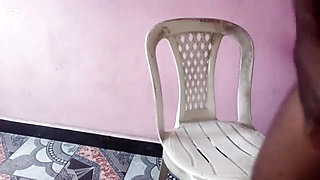 Big Black Girl Fucked Me so Sexy Today on a Chair