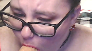 Slut Sucks Like a Pro - Cam Show Tease