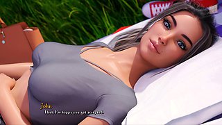 Retro 80s cartoon with hentai vibes and sexy characters