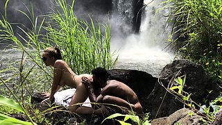 Hardcore Interracial and Outdoor Pussy Licking Fun