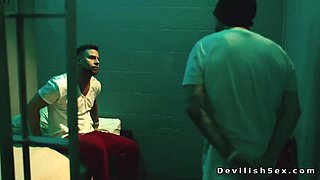 Fresh out of prison husband Seth comes home where in a hot 3some rough fucks screaming blonde wife Ivy Wolfe and brunette Ryan Reid