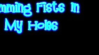 Watch this sexy fetish hoe anally toy and fist in solo