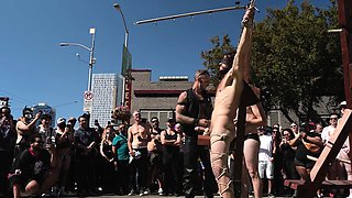 Jesus Christ! Kinky crowd thirst for extreme acts of BDSM!