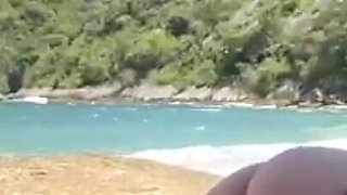 Redhead and Brunette Got Turned on at the Beach and Secretly Gave Each Other Oral Sex