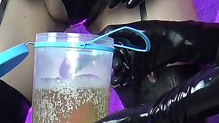 Piss Enema Discipline with Piss Lube for My Sissy Slave