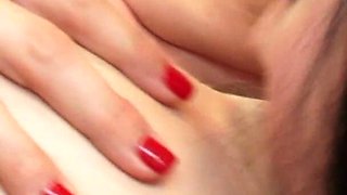 Two Brunett Lesbians Bring Blond MILF to Orgasm