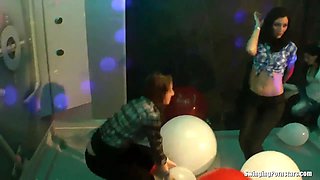 Bisexual sluts fucking in club