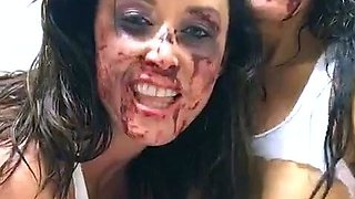 Free Cam Amateur Busty Brunette Blowjob On Webcam